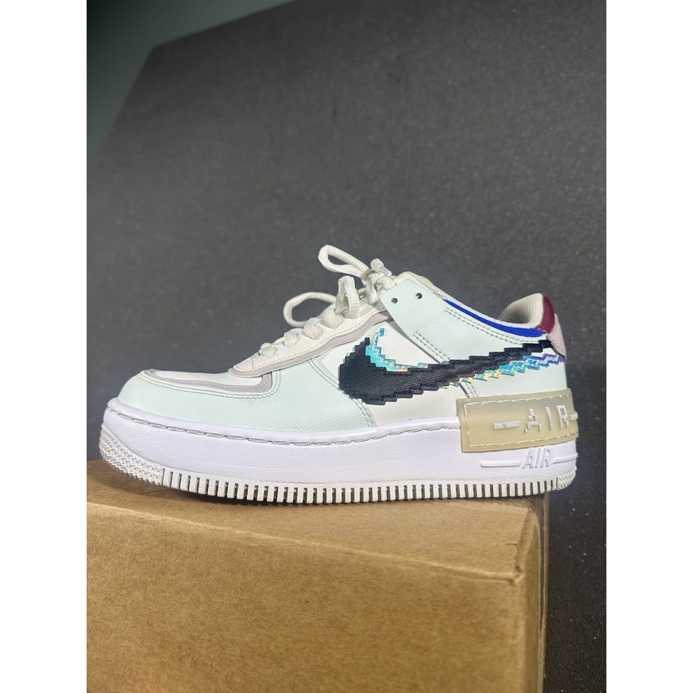 Women's Nike Air Force 1 Shadow SE Pixel Swoosh - Barely Green - Size 7